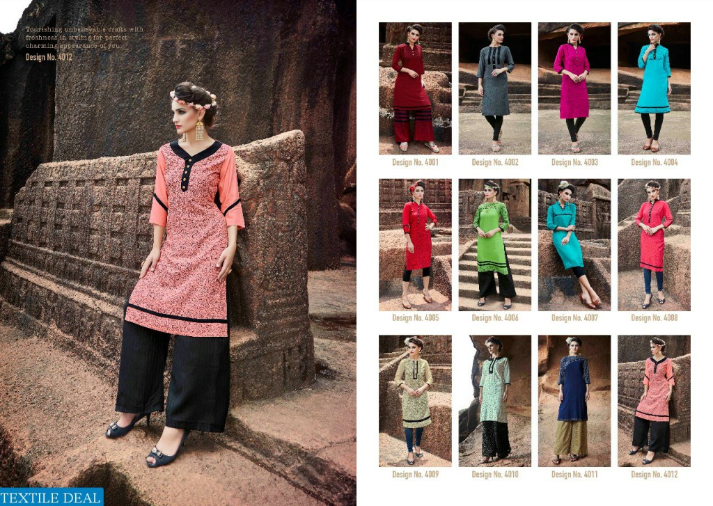 Z black vol-4 Wholesale Ready made kurtis